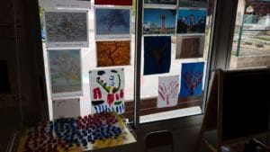 Exposition à l'école des Aires Blanches à Fournès 20180504 163429