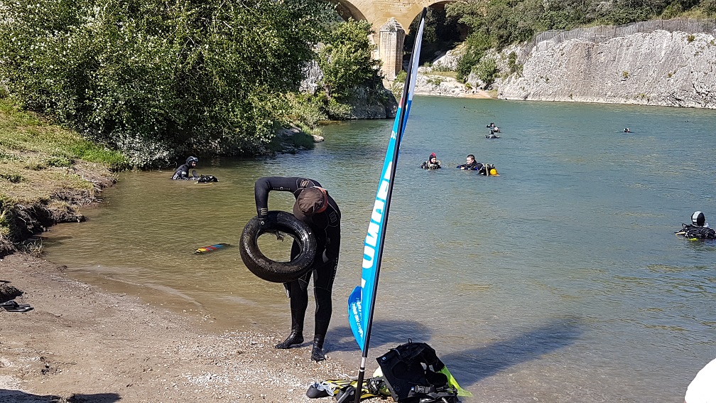 Reportage : Toilettage du Gardon avec Samuel MATHIS (FFESSM30) 20180616 103044