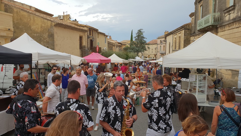 Marché Nocturne Castillon du Gard