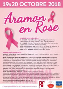 Aramon en Rose les 19 et 20 octobre 2018 Aramon en rose Octobre 2018