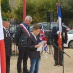 Cérémonie du 11 Novembre 2018 à Montfrin