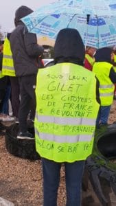 Blocage 17 Novembre, les Gilets Jaunes sur Remoulins Mouvement "Gilets Jaunes" Remoulins