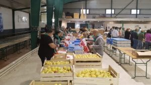 Opération « Petit Déjeuner » avec Trisomie 21 Gard Préparation des petits déjeuners