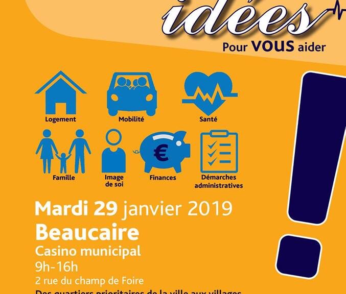 Solidar'idees à Beaucaire 29 Janvier 2019