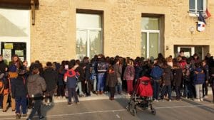 Suite à la décision de la Fermeture d'une classe de l'école de Fournès