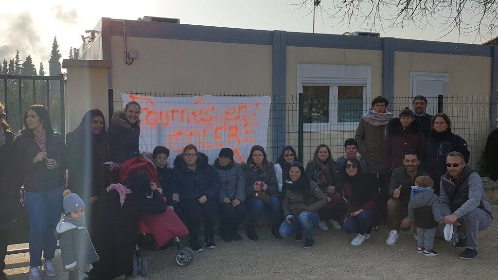 Suite à la décision de la Fermeture dune classe de lécole de Fournès 21022019 3