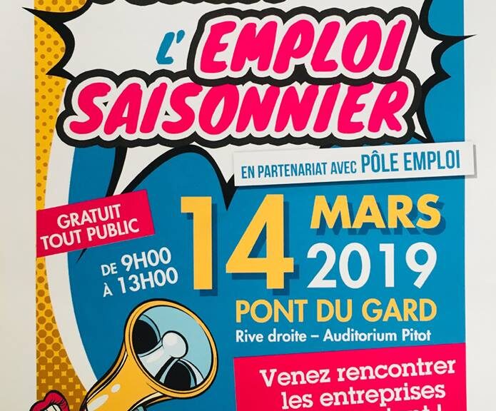 forum de l'emploi saisonnier 14 mars 2019