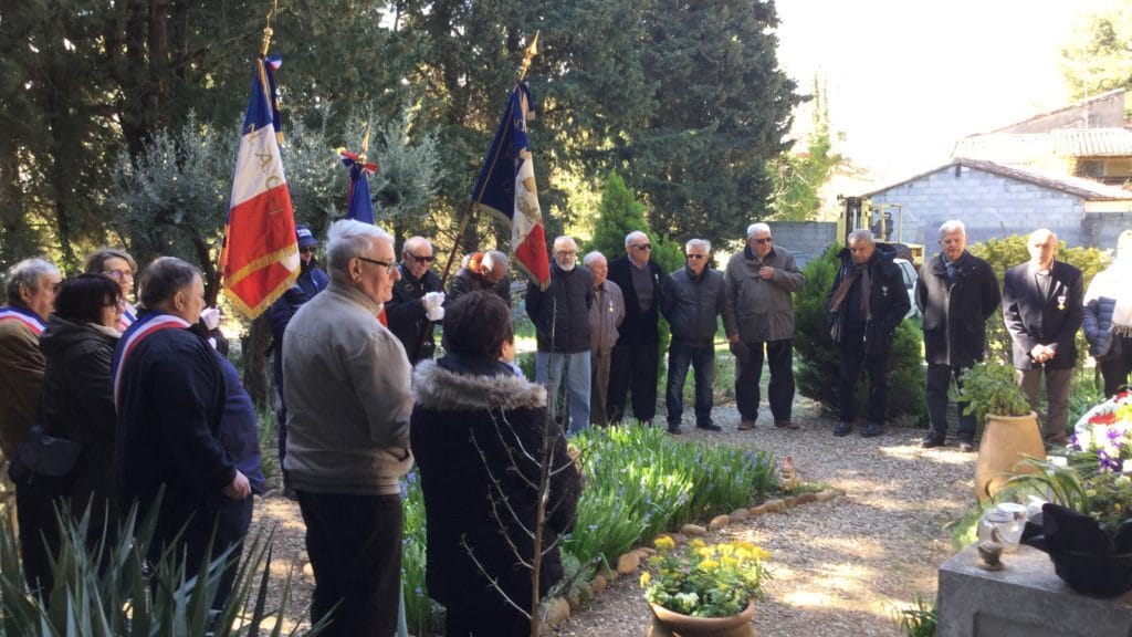 Retour sur la journée du souvenir du 19 mars 2019 Aramon