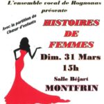 RG30 ET VOUS : Histoires de Femmes avec Magali HARTVICK concert histoire de femmes 31 mars 2019 montfrin