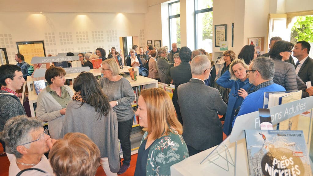 Inauguration et journée portes ouvertes du réseau des bibliothèques ©CC Pont du Gard