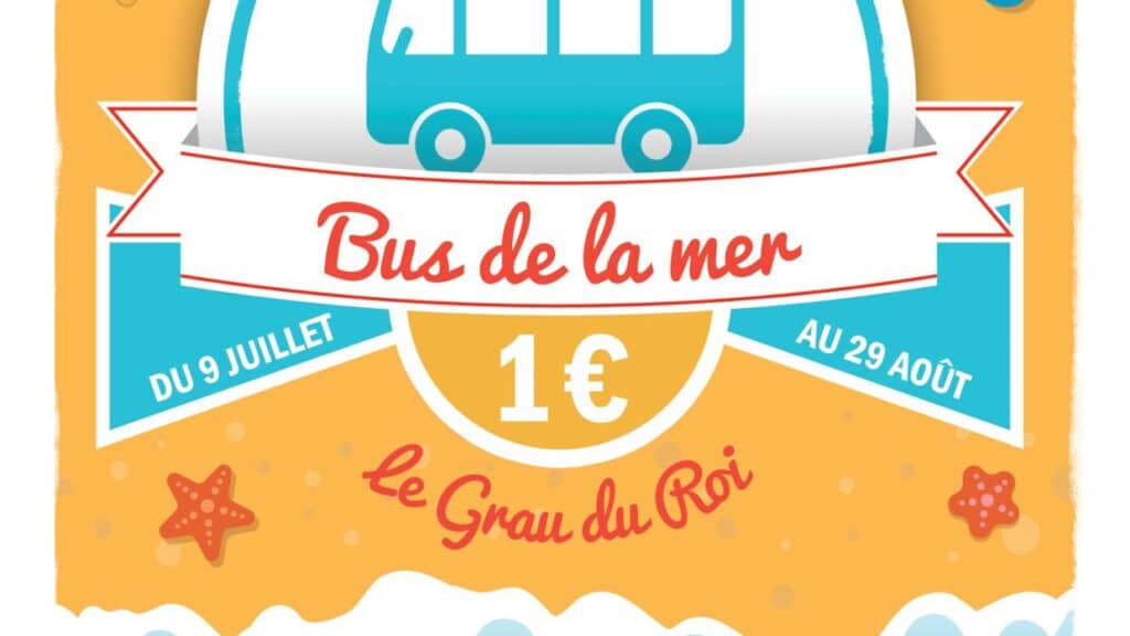 Affiche bus mer 2019