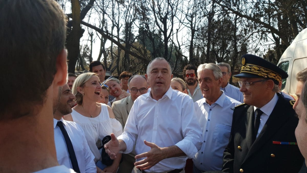 Didier Guillaume avec les sinistrés ©Radio RG30 