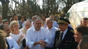 Didier Guillaume avec les sinistrés ©Radio RG30