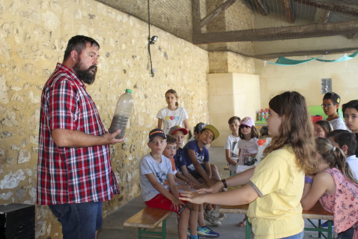 InterventionCLSHPouzilhac ©Sud Rhône Environnement