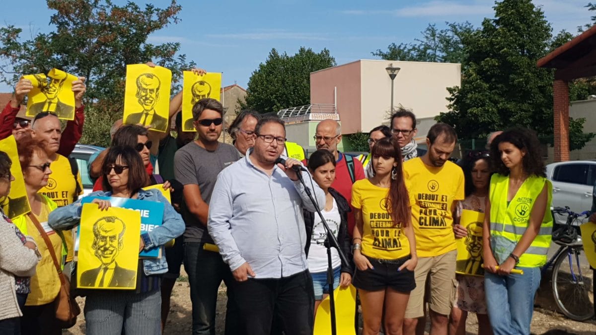 Prise de parole de l'avocat Farid Faryssy ©Radio RG30 Prise de parole de l'avocat Farid Faryssy ©Radio RG30