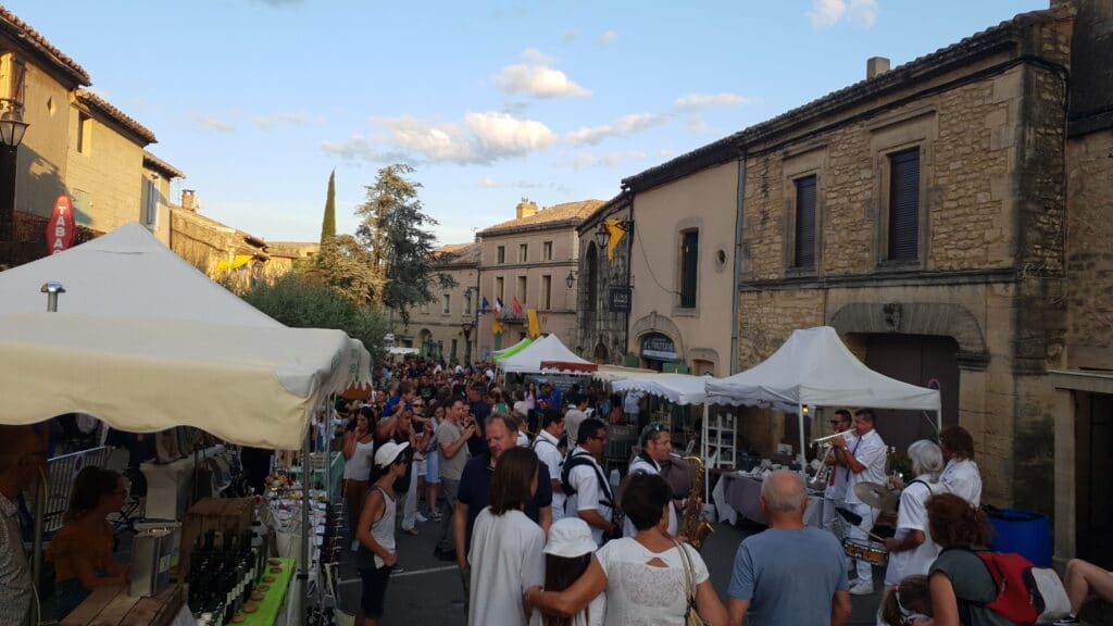 Marché Nocturne 2019 Castillon du Gard ©Radio RG30