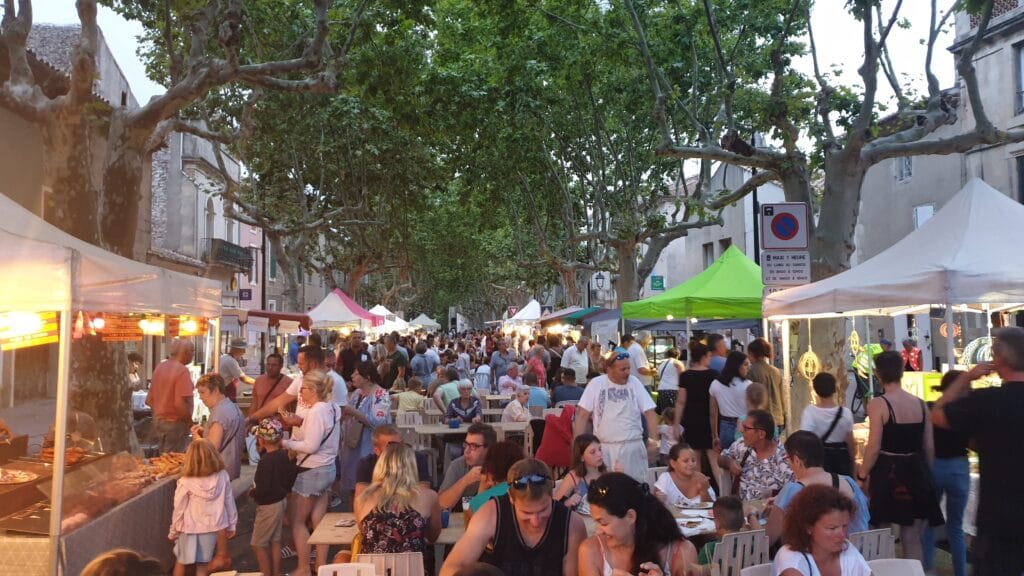 Marché Nocturne Montfrin ©Radio RG30