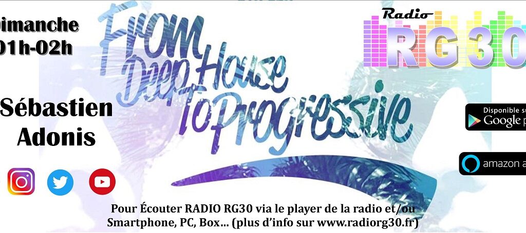 From Deep House to Progressive sur Radio RG30