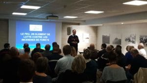 Conférence le feu, un element de lutte contre les incendies ©Radio RG30