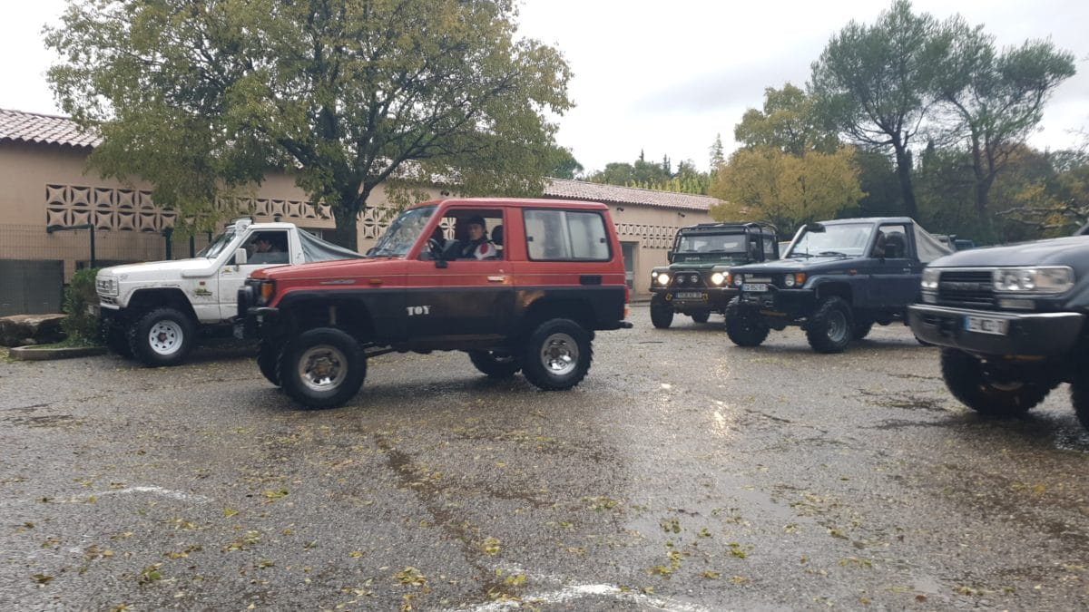 Départ pour la randonnée 4x4 avec Offroad Passion ©Radio RG30 Départ pour la randonnée 4x4 avec Offroad Passion ©Radio RG30