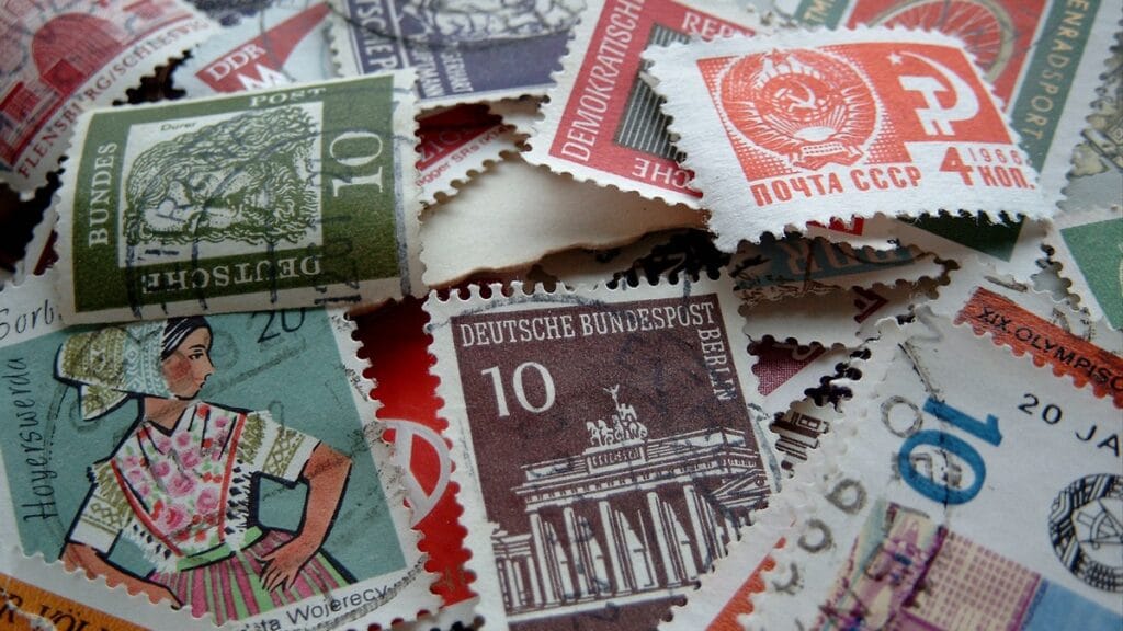 timbres postaux