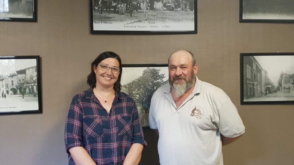 Mme Laguerre Lucie (Adjointe) et M. Delorme Nicolas ©Radio RG30