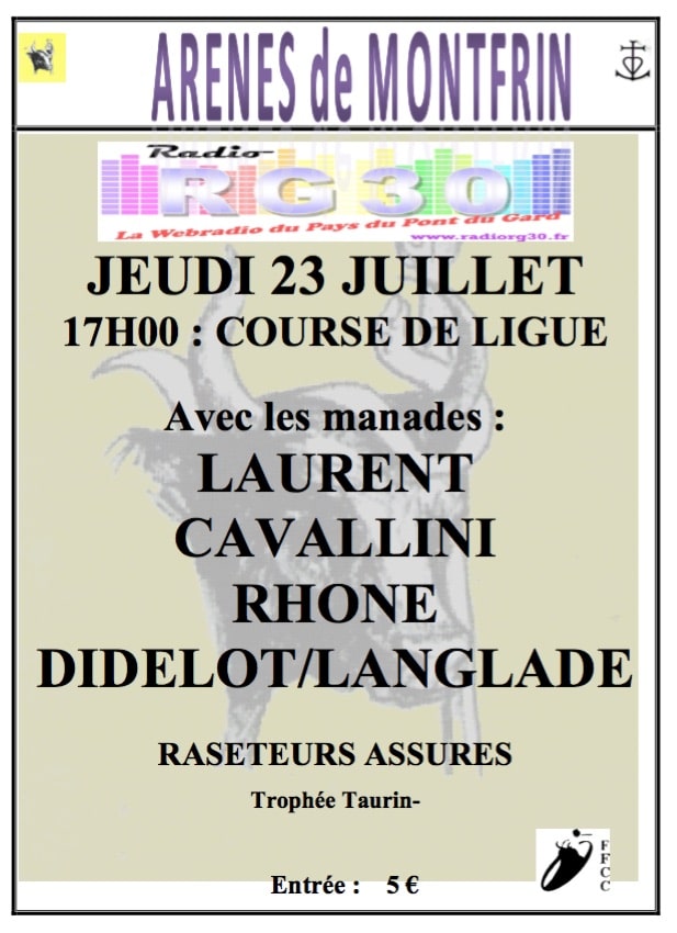 Course de ligue 2020 Montfrin Course de ligue 2020 Montfrin