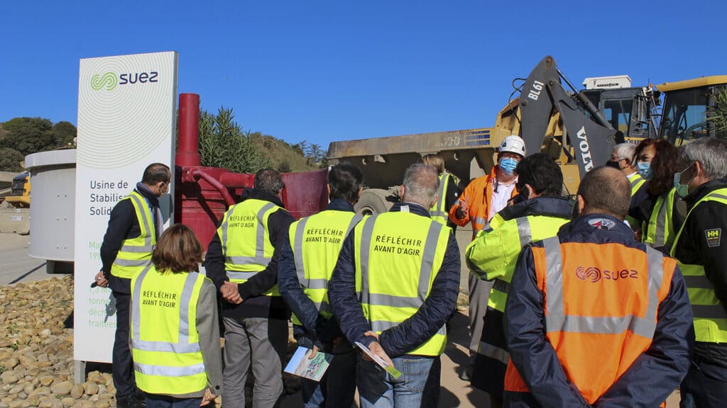 Visite Suez Bellegarde ©Sud Rhône Environnement