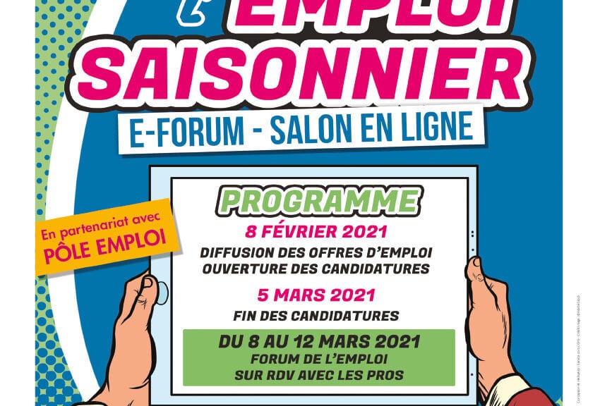 1215 590 Affiche forum emploi 2021