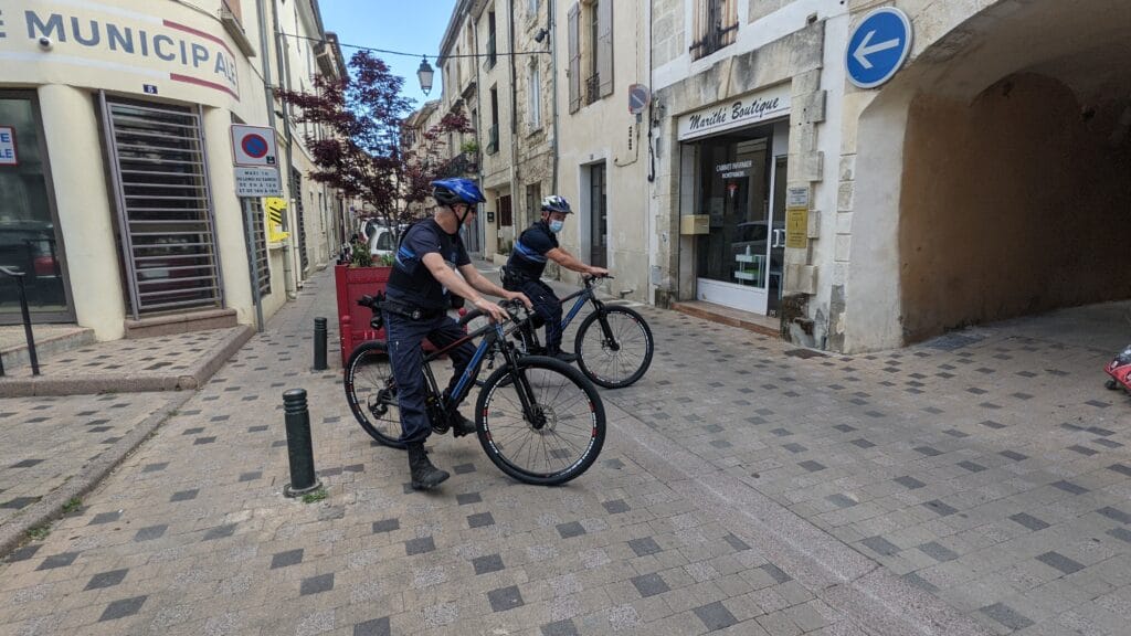 Montfrin La Brigade VTT pare pour la periode estivale