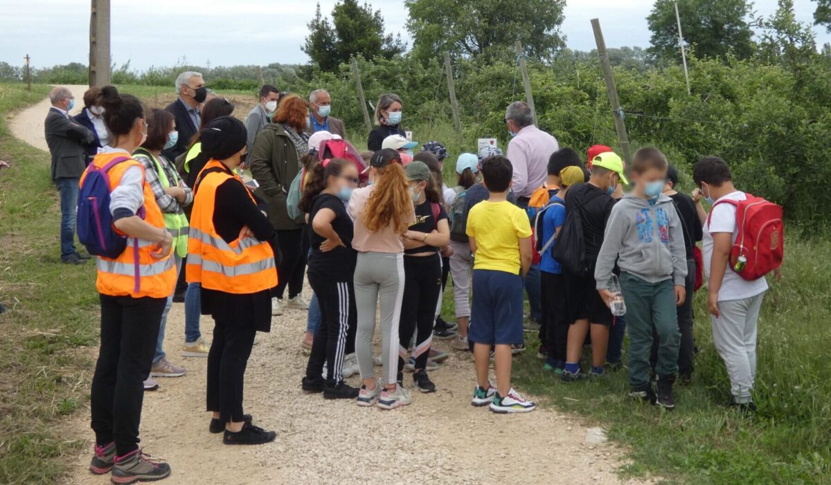 Creation dun verger pedagogique en biodiversite a Meynes 1 scaled e1623492144213