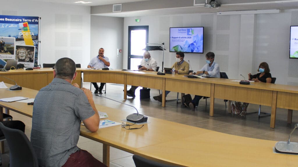 Le rapport dactivites de Sud Rhone Environnement au coeur du dernier conseil syndical