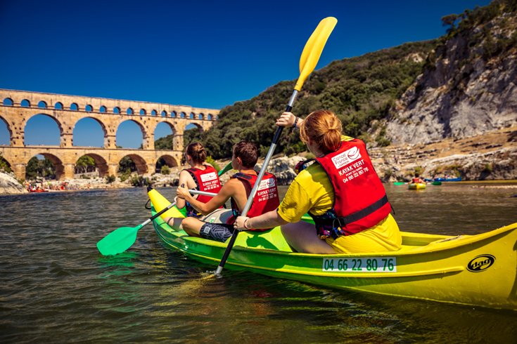 RG30 ET VOUS Descente des Gorges du Gardon en canoe kayak
