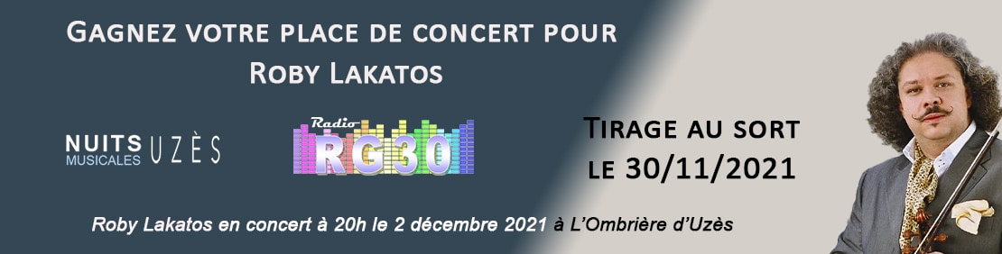Jeux concours Roby Lakatos