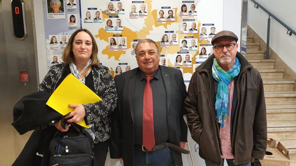 Rencontre avec la présidente du Conseil départemental @Aramon
