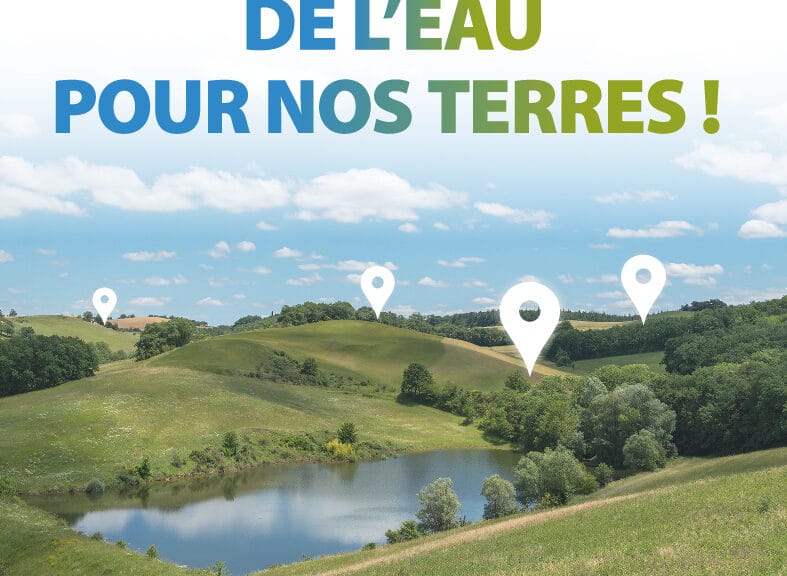De l’eau pour nos terres ! La minute info