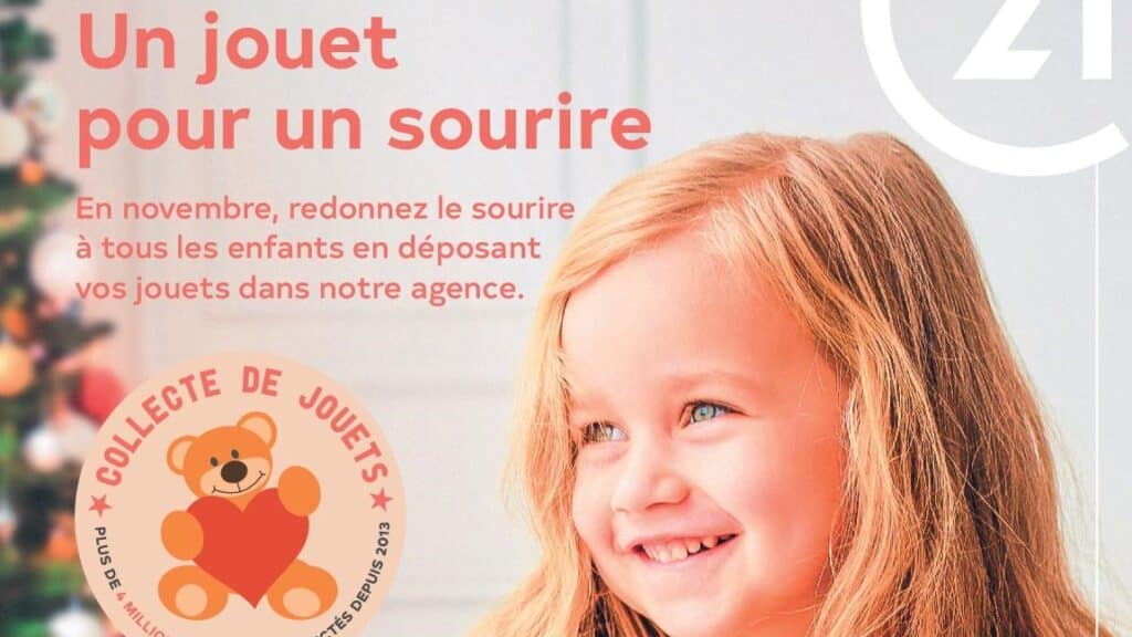 Century 21 Beven Immobilier collecte de jouets pour les Restos du Coeur 2