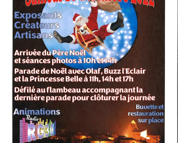 marche de noel 2022 theziers