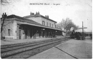 Les Remoulinois d'hier et d'aujourd'hui La gare de Remoulins Les Remoulinois dhier et daujourdhui 2
