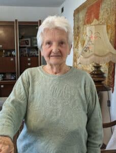 Les Remoulinois d'hier et d'aujourd'hui La doyenne de Remoulins Jeanine Labourayre