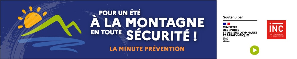 BANNIERE PREVENTION MONTAGNE ETE