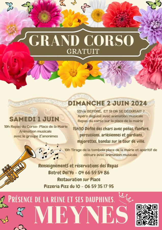RG30 & Vous : Grand Corso de Meynes 2024 Grand Corso de Meynes 2024