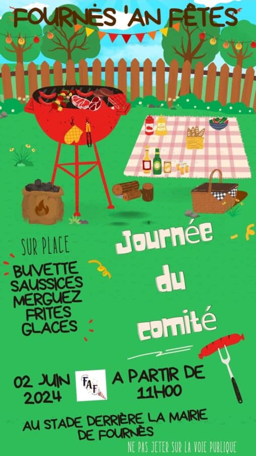 RG30 & Vous : Journée du comité Fournès'an fêtes sur Fournès journee du comite fournes an fetes 02 juin 2024