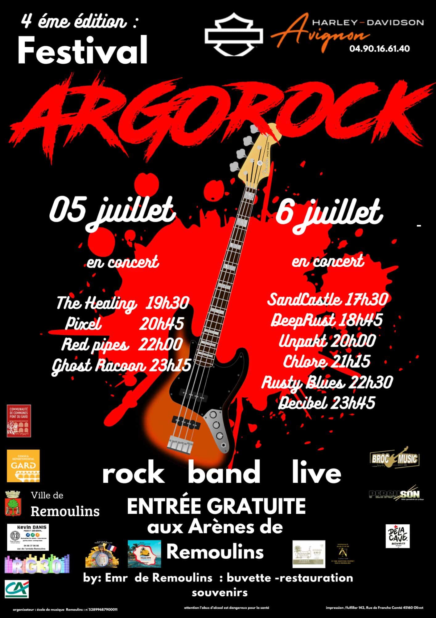 4ème édition Festival Argorock 4ème édition Festival Argorock