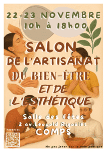 salon artisanat bien etre esthetique 22 23 novembre 2025 comps